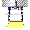 Light Luminaire Suspension Aluminum Channel Linear Extrusion